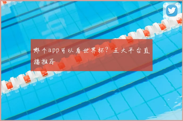 哪个app可以看世界杯?五大平台直播推荐